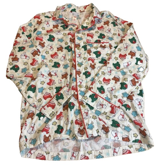 Wondershop Other - Wondershop Christmas Pajama Mens Top Size Medium Holiday Festive Button Shirt
